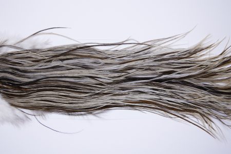 61 – JimsFlyCo Dry Fly Hackle, Variant #1 Grade Rooster Saddle, Ties Sizes 12-14