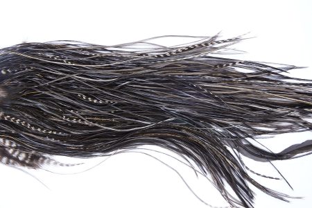 76 – JimsFlyCo Dry Fly Hackle, Variant #1 Grade Rooster Saddle, Ties Sizes 14-16