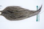 1071 Hebert Dry Fly Hackle, Silver Grade 10-24 Grizzly Variant Ties Sizes 10-24 1071 Hebert Dry Fly Hackle, Silver Grade 10-24 Grizzly Variant Ties Sizes 10-24