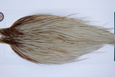 1164 Hebert Dry Fly Hackle, Bronze Grade Rooster Cape Variant Ties Sizes 10-24