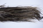 1399 Hebert Dry Fly Hackle, Pro Grade Rooster Saddle Dun Grizzly Ties Sizes 12-16
