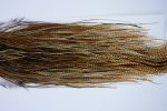 1675 Whiting Dry Fly Hackle, Pro Grade Midge Saddle Dark Barred Ginger Ties Sizes 16-20