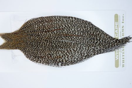 1724 Heritage Dry Fly Hackle, 1 Grade Rooster Cape Grizzly Variant Ties Size 8-22