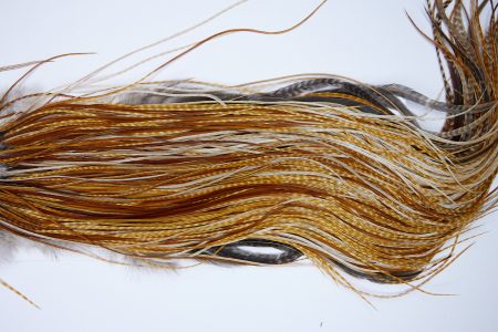 Whiting Heritage Rooster Saddle Barred Ginger Fly Tying Hackle
