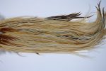 1875 Heritage Dry Fly Hackle, 2 Grade Rooster Saddle Honey Dun Ties Size 14-16