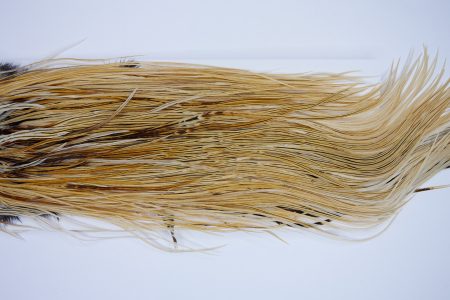 1902 Heritage Dry Fly Hackle, 2 Grade Rooster Saddle Variant Ties Size 14-16