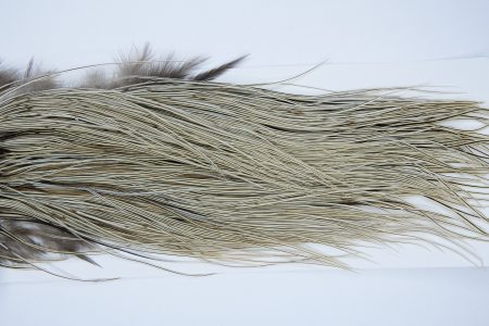 Whiting Heritage Rooster Saddle Badger Fly Tying Hackle