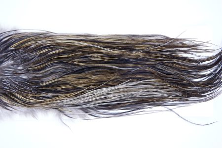 Whiting Heritage Rooster Saddle Vermiculated Dun Fly Tying Hackle