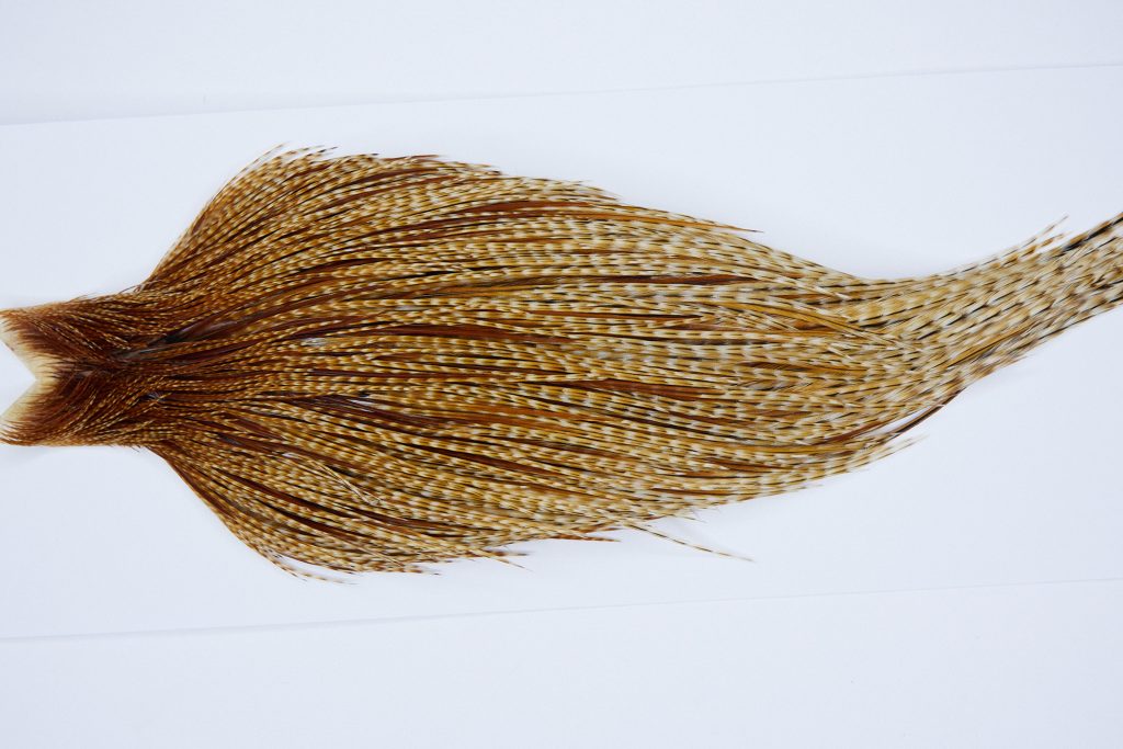 Yellowstone Rooster Cape Barred Ginger Fly Tying Hackle