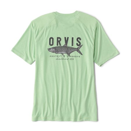 Orvis DriCast™ Logo Short-Sleeved Crew