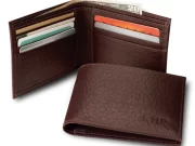 Orvis- American Bison Thinfold Leather Wallet