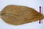 2614 Coq De Leon Dry Fly Hackle, Rooster Saddle Light Ginger