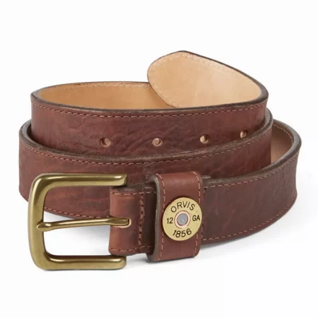 Orvis- Bison Leather Shotshell Belt
