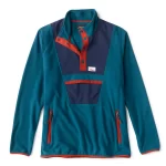 Orvis- Retro Hill Country Microfleece Quarter-Snap