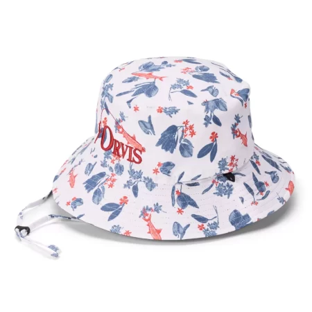 Orvis- Vintage Print Bucket Hat