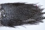 3062 Coq De Leon Dry Fly Hackle,  Bronze Grade Rooster Saddle Grizzly Variant