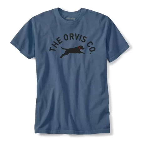 Orvis- Jumping Dog T-Shirt