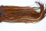 1822 Heritage Dry Fly Hackle, 1 Grade Rooster Saddle Furnace Ties Size 14-16