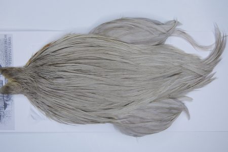 3537 Beaverkill Dry Fly Hackle, Rooster Cape Light Grey Dun Ties Size 8-20