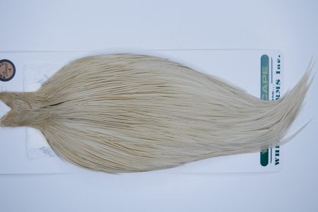 3650 Hebert Dry Fly Hackle, Bronze Grade Rooster Cape Pale Watery Dun Ties Size 8-20