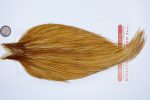 3706 Whiting Dry Fly Hackle, Bronze Grade Rooster Cape Medium Ginger Ties Size 10-22
