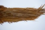 3730 Whiting Dry Fly Hackle, Bronze Grade Rooster Saddle Grizzly Golden Brown Ties Size 12-16