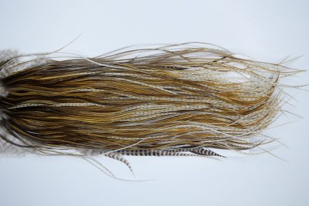 3746 Heritage Dry Fly Hackle, 2 Grade Rooster Saddle Variant Ties Size 12-14