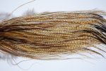 3925 Hebert Dry Fly Hackle, Pro Grade Rooster Saddle Medium Barred Ginger Ties Size 12-16 3925 Hebert Dry Fly Hackle, Pro Grade Rooster Saddle Medium Barred Ginger Ties Size 12-16