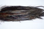 3965 Hebert Dry Fly Hackle, Pro Grade Rooster Saddle Grizzly Variant Ties Size 14-16 3965 Hebert Dry Fly Hackle, Pro Grade Rooster Saddle Grizzly Variant Ties Size 14-16