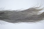 4001 Hebert Dry Fly Hackle, Bronze Grade Rooster Saddle Medium Grey Dun Ties Size 14-16