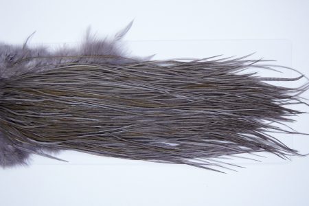 4073 Whiting Dry Fly Hackle, Pro Grade Rooster Saddle Dark Dun Ties Size 14-18