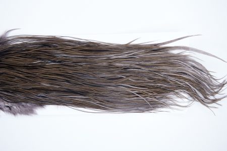 3322 Whiting Dry Fly Hackle, Bronze Grade Midge Saddle Dark Dun Ties Size 18-20