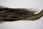4153 Hebert Dry Fly Hackle, Bronze Grade Rooster Saddle Grizzly Variant Ties Size 14-16 4153 Hebert Dry Fly Hackle, Bronze Grade Rooster Saddle Grizzly Variant Ties Size 14-16