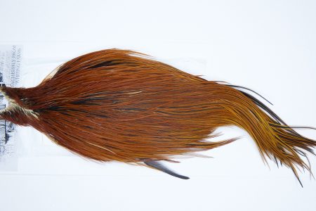 4218 Beaverkill Dry Fly Hackle Rooster Cape Furnace Ties Size 10-22