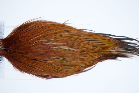 4223 Beaverkill Dry Fly Hackle Rooster Cape Furnace Ties Size 10-24