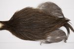 4271 Beaverkill Dry Fly Hackle, Rooster Cape Dark Grey Dun Ties Size 8-20