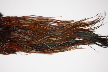 4370 Beaverkill Dry Fly Hackle Rooster Saddle Furnace Ties Size 14-16