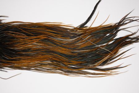 4371 Beaverkill Dry Fly Hackle Rooster Saddle Furnace Ties Size 14-16