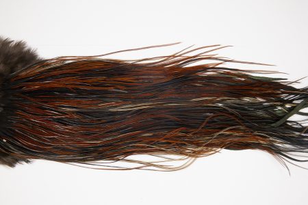 4373 Beaverkill Dry Fly Hackle Rooster Saddle Furnace Ties Size 14-16