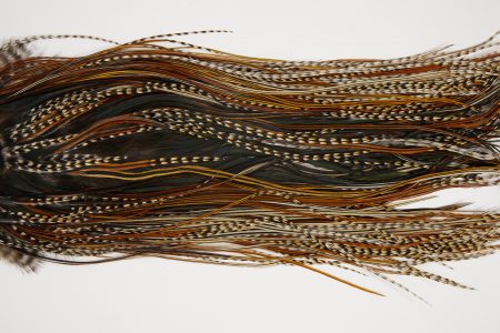 4389 JimsFlyCo Dry Fly Hackle Grade 1 Rooster Saddle Cree Variant Ties Size 14-18