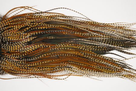 4396 JimsFlyCo Dry Fly Hackle Grade 2 Rooster Saddle Cree Variant Ties Size 14-16