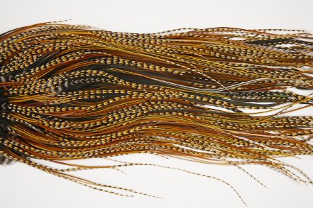 4397 JimsFlyCo Dry Fly Hackle Grade 2 Rooster Saddle Cree Variant Ties Size 12-16