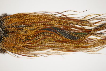 4398 JimsFlyCo Dry Fly Hackle Grade 2 Rooster Saddle Cree Variant Ties Size 10-12