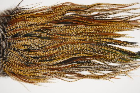 4400 JimsFlyCo Dry Fly Hackle Grade 2 Rooster Saddle Cree Variant Ties Size 12-14