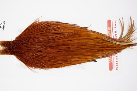 4416 Whiting Dry Fly Hackle Pro Grade Rooster Cape Brown Ties Size 8-22