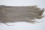 4536 Hebert Dry Fly Hackle Bronze Grade Rooster Saddle Medium Grey Dun Ties Size 10-12