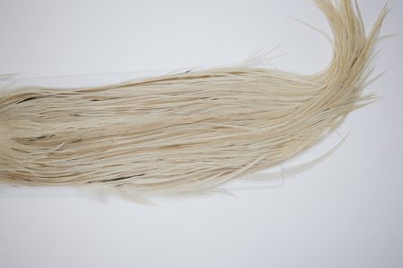 4567 Hebert Dry Fly Hackle Gold Grade Rooster Saddle Pale Watery Dun Ties Size 10-14