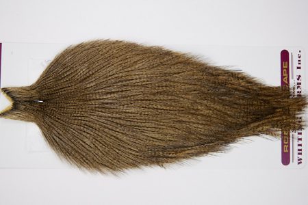 4630 Coq De Leon Dry Fly Hackle None Rooster Cape Dark Pardo Ties Size NA