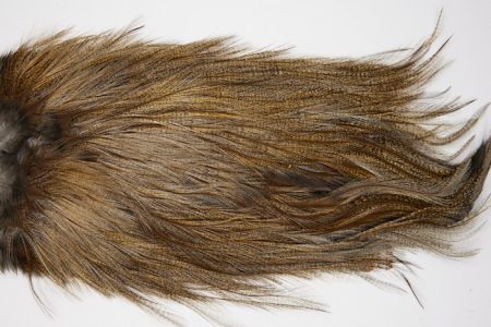 4720 Coq De Leon Dry Fly Hackle none Rooster Saddle Light Pardo