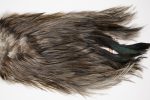 4728 Coq De Leon Dry Fly Hackle Silver Grade Rooster Saddle Dun
